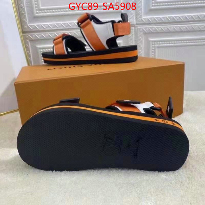 Women Shoes-LV,wholesale imitation designer replicas , ID: SA5908,$: 89USD