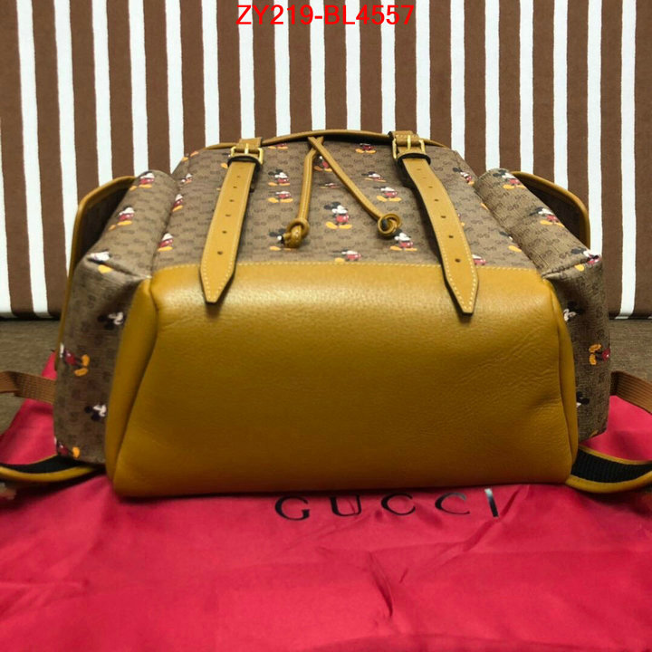 Gucci Bags(TOP)-Backpack-,replica how can you ,ID: BL4557,$: 219USD