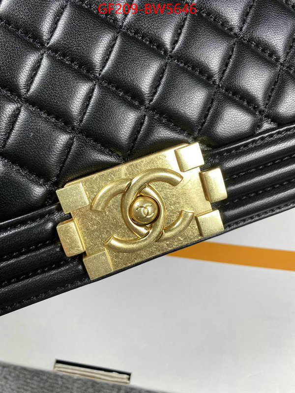 Chanel Bags(TOP)-Le Boy,ID: BW5646,$: 209USD