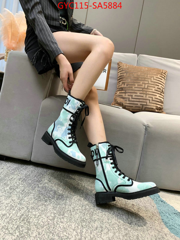 Women Shoes-Fendi,7 star quality designer replica , ID: SA5884,$: 115USD