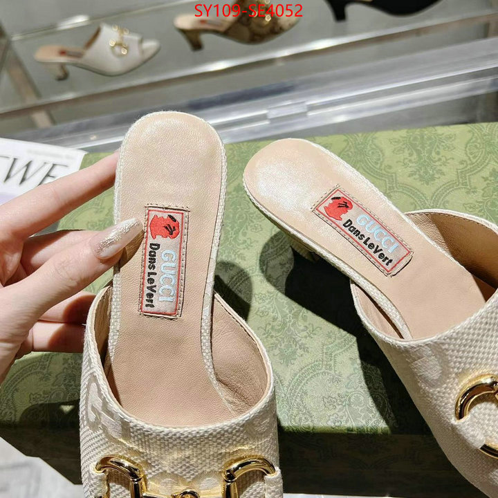 Women Shoes-Gucci,top grade , ID: SE4052,$: 109USD