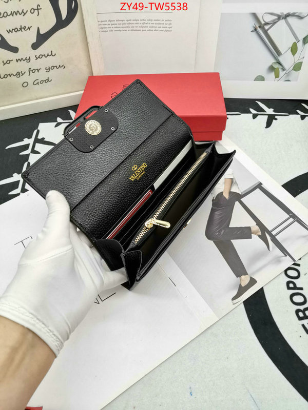 Valentino Bags(4A)-Wallet,quality replica ,ID: TW5538,$: 49USD