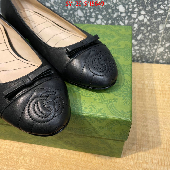 Women Shoes-Gucci,7 star quality designer replica , ID: SN5649,$: 129USD