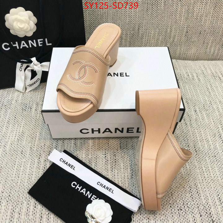 Women Shoes-Chanel,high quality replica designer , ID: SD739,$: 125USD