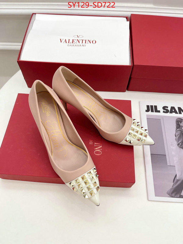 Women Shoes-Valentino,2023 replica wholesale cheap sales online , ID: SD722,$: 129USD