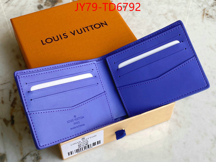 LV Bags(TOP)-Wallet,ID: TD6792,$: 79USD