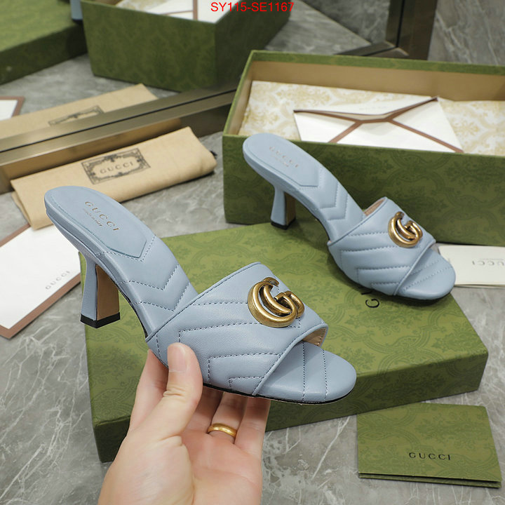 Women Shoes-Gucci,replica how can you , ID: SE1167,$: 115USD