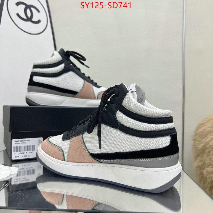 Women Shoes-Chanel,shop cheap high quality 1:1 replica , ID: SD741,$: 125USD