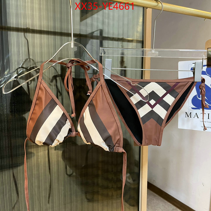 Swimsuit-Burberry,what's the best place to buy replica , ID: YE4661,$: 35USD