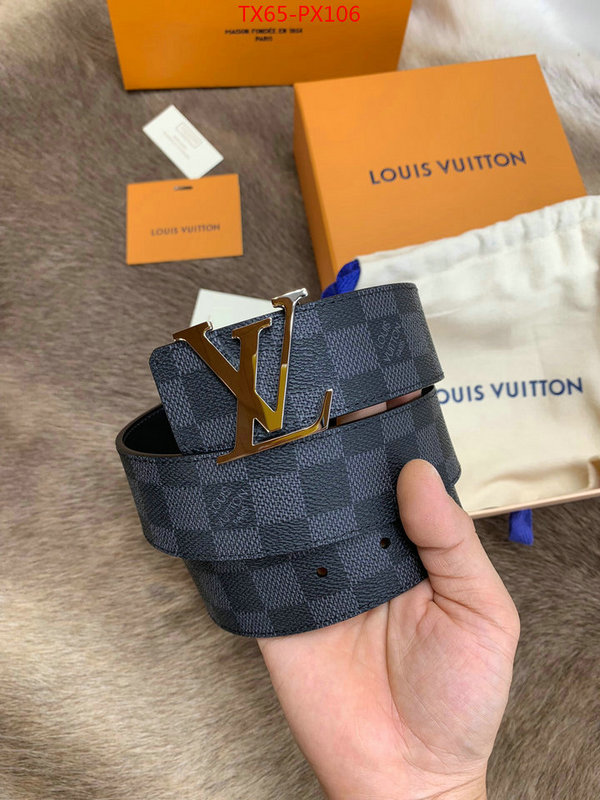 Belts-LV,replica every designer , ID: PX106,$: 65USD