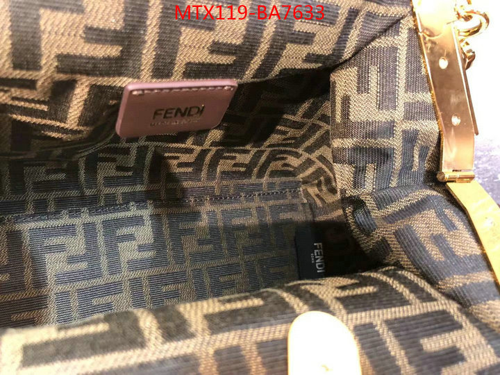 Fendi Bags(4A)-First Series-,where to buy ,ID: BA7633,$: 119USD