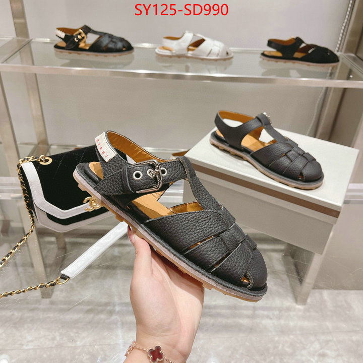 Women Shoes-Marni,replcia cheap , ID: SD990,$: 125USD