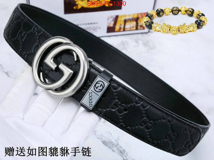 Belts-Gucci,mirror copy luxury , ID: PE1300,$: 59USD