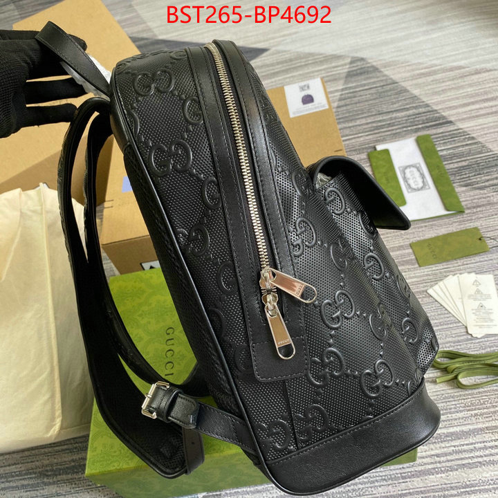 Gucci Bags(TOP)-Backpack-,best luxury replica ,ID: BP4692,$: 265USD