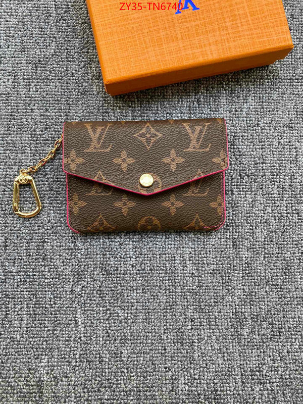 LV Bags(4A)-Wallet,ID: TN6740,$: 35USD