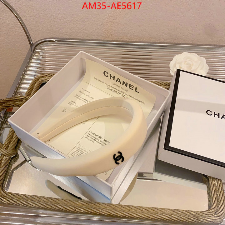 Hair band-Chanel,we provide top cheap aaaaa , ID: AE5617,$: 35USD