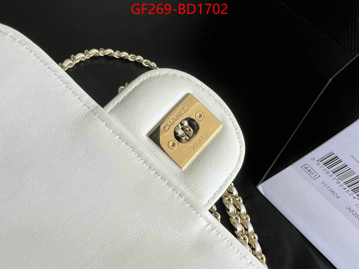 Chanel Bags(TOP)-Diagonal-,ID: BD1702,$: 269USD