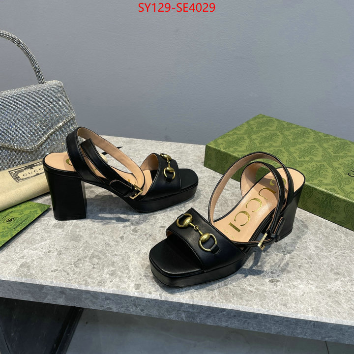 Women Shoes-Gucci,luxury fashion replica designers , ID: SE4029,$: 129USD