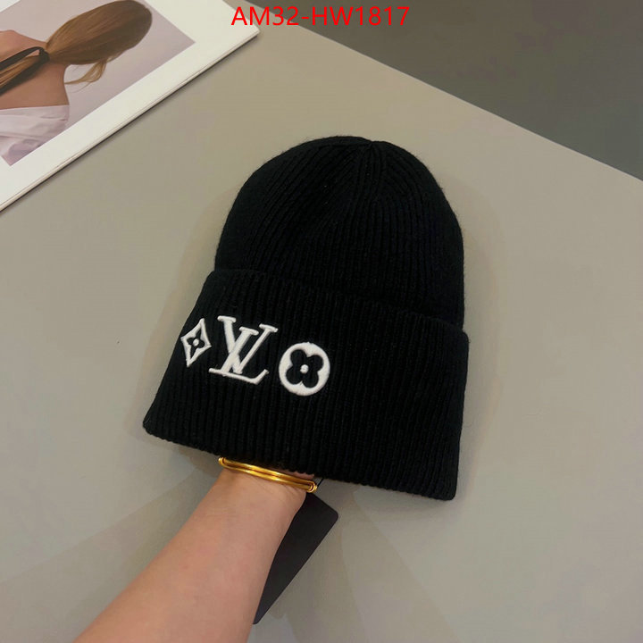 Cap (Hat)-LV,high quality designer replica , ID: HW1817,$: 32USD