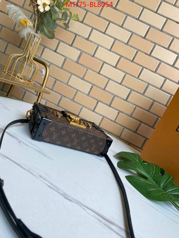 LV Bags(4A)-Petite Malle-,wholesale ,ID: BL8054,$: 75USD