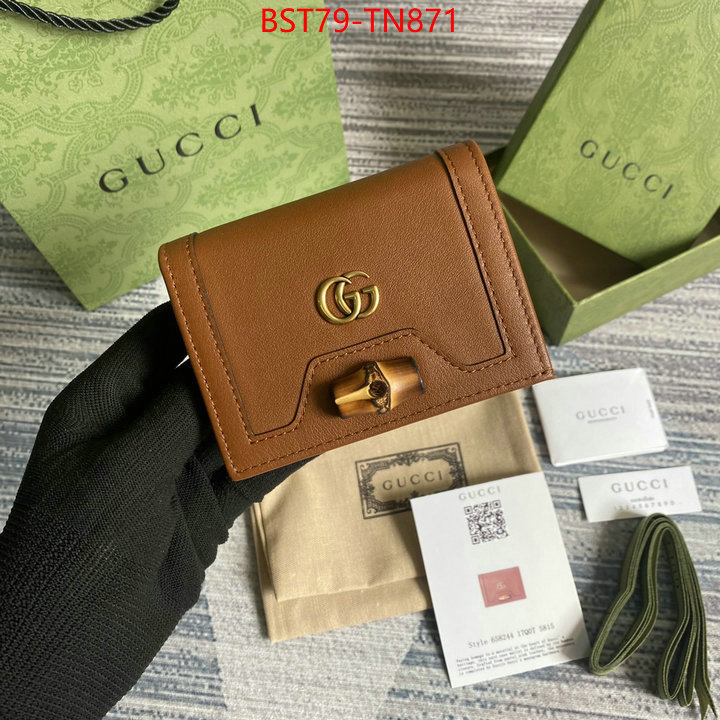 Gucci Bags(TOP)-Wallet-,ID: TN871,$: 79USD