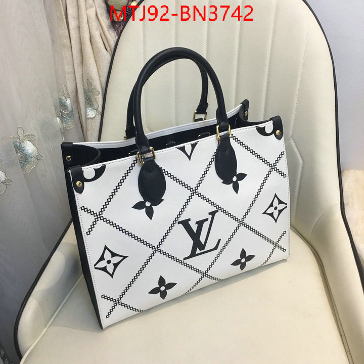 LV Bags(4A)-Handbag Collection-,ID: BN3742,$: 92USD