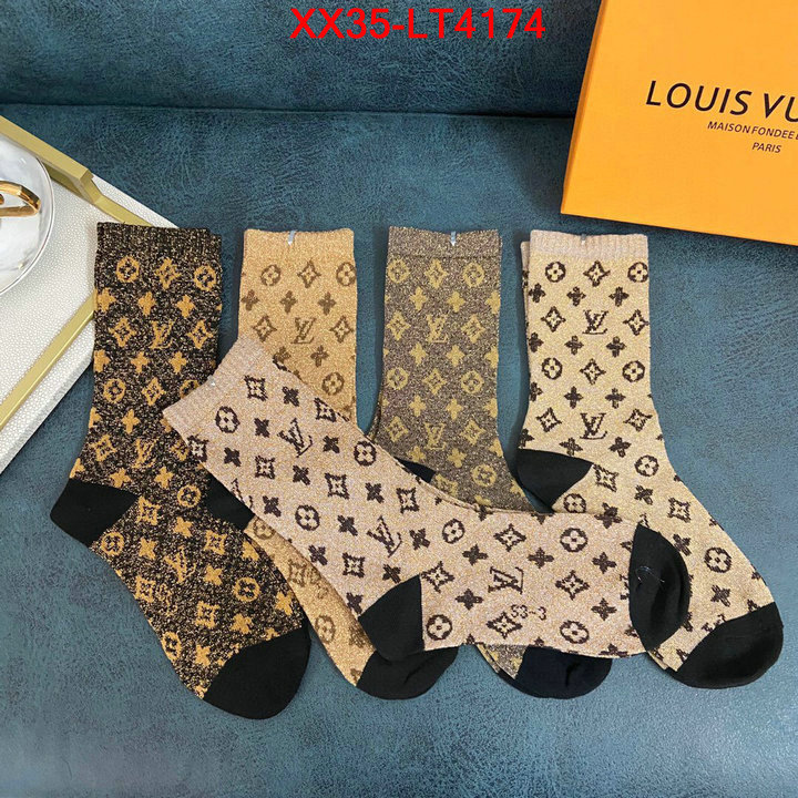 Sock-LV,perfect quality designer replica , ID: LT4174,$: 35USD