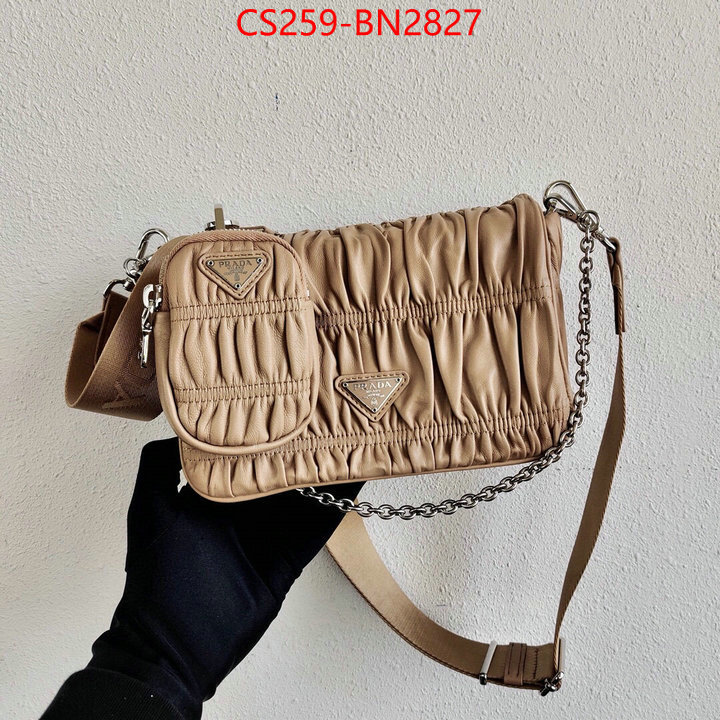 Prada Bags(TOP)-Diagonal-,ID: BN2827,$: 259USD