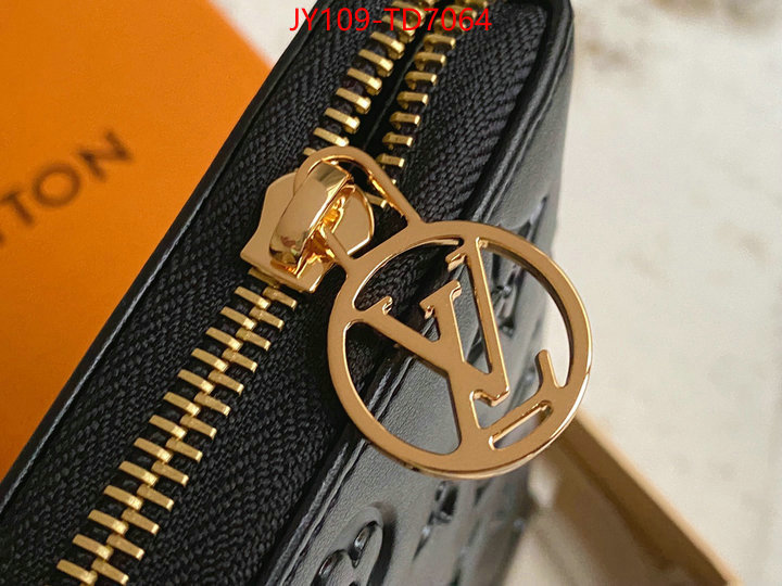 LV Bags(TOP)-Wallet,ID: TD7064,$: 109USD