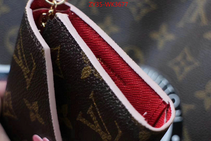 LV Bags(4A)-Wallet,ID: WK3677,$:35USD