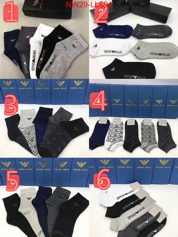 Sock-Armani,luxury cheap replica , ID: LL694,$:29USD