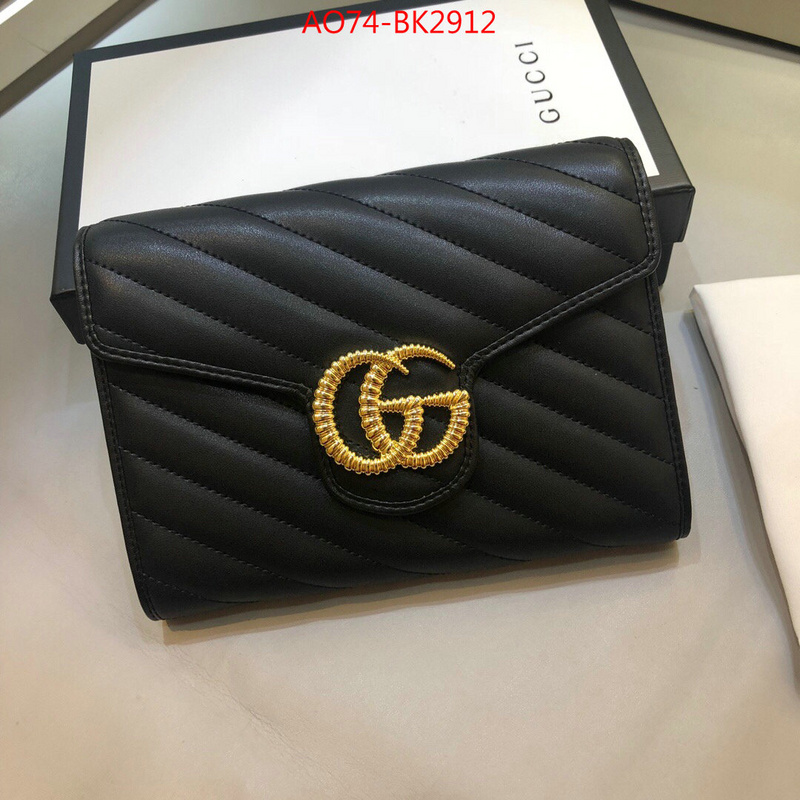 Gucci Bags(4A)-Wallet-,ID: BK2912,$:74USD