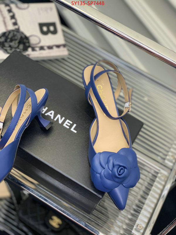 Women Shoes-Chanel,high quality , ID: SP7448,$: 135USD