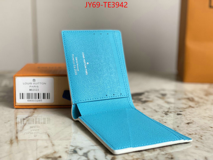 LV Bags(TOP)-Wallet,sale outlet online ,ID: TE3942,$: 69USD