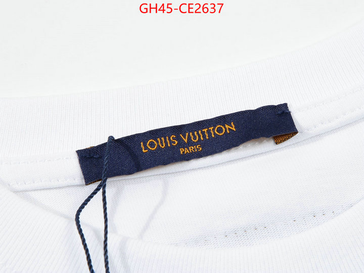 Clothing-LV,replica 1:1 high quality , ID: CE2637,$: 45USD