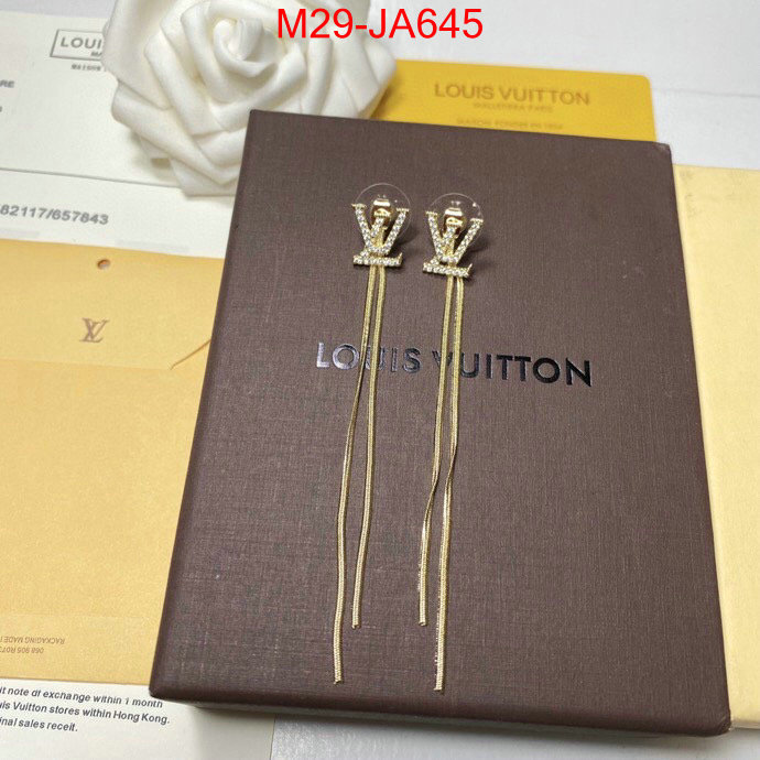 Jewelry-LV,luxury fake , ID: JA645,$: 29USD