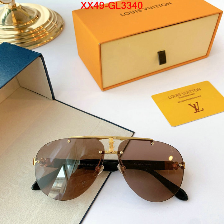 Glasses-LV,high quality 1:1 replica , ID: GL3340,$: 49USD