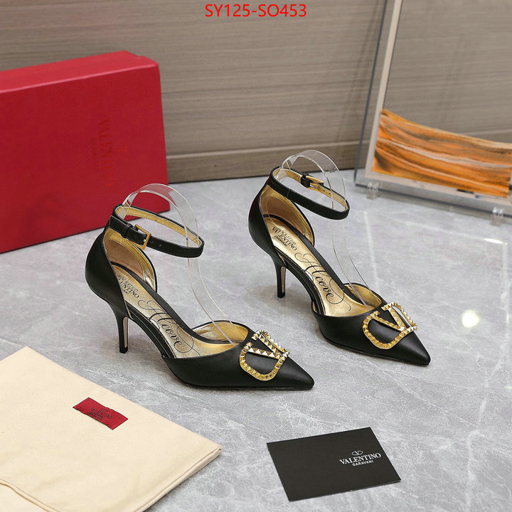 Women Shoes-Valentino,aaaaa+ class replica , ID: SO453,$: 125USD