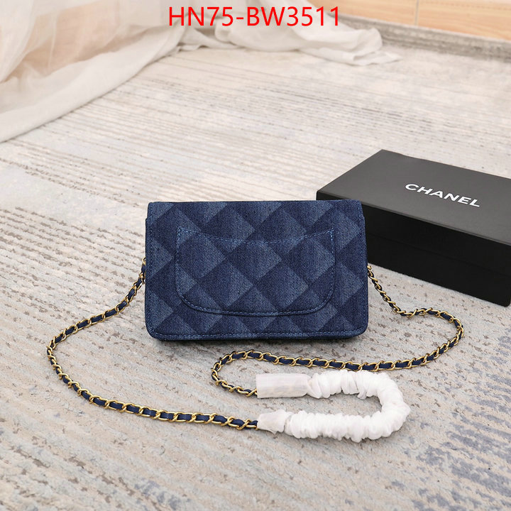 Chanel Bags(4A)-Diagonal-,ID: BW3511,$: 75USD