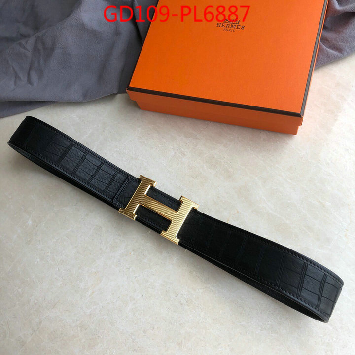 Belts-Hermes,designer fake , ID: PL6887,$: 109USD