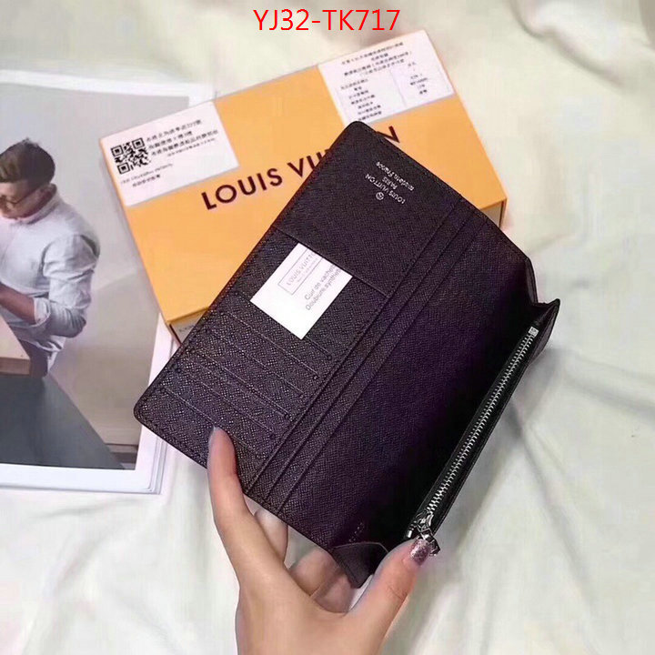 LV Bags(4A)-Wallet,ID: TK717,$:32USD