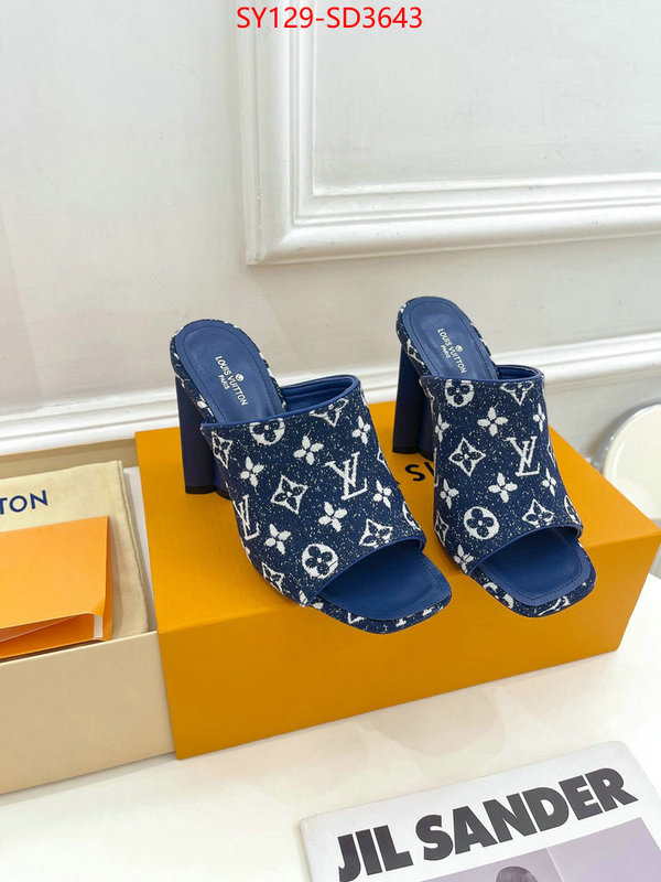 Women Shoes-LV,we provide top cheap aaaaa , ID: SD3643,$: 129USD