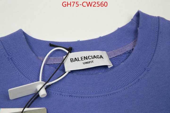 Clothing-Balenciaga,high quality happy copy , ID: CW2560,$: 75USD
