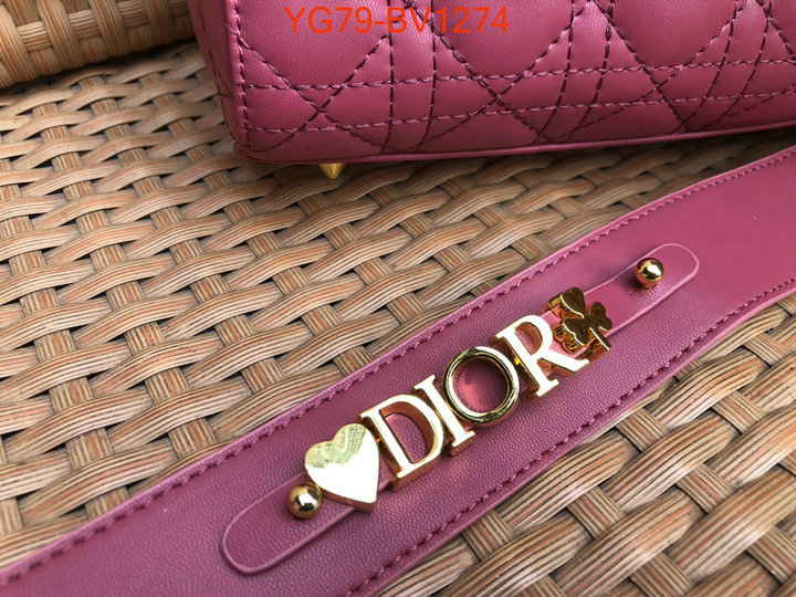 Dior Bags(4A)-Other Style-,high quality designer ,ID: BV1274,$: 79USD