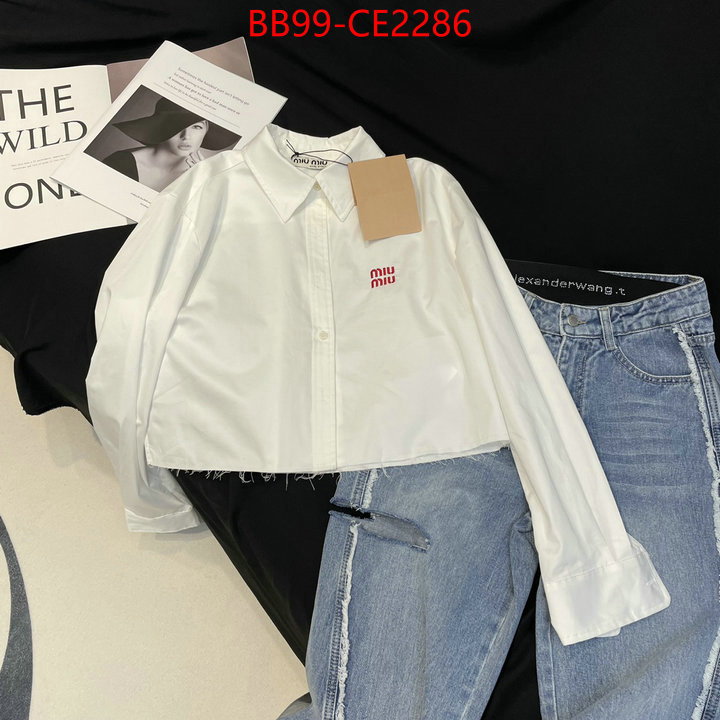 Clothing-MIU MIU,wholesale designer shop , ID: CE2286,$: 99USD