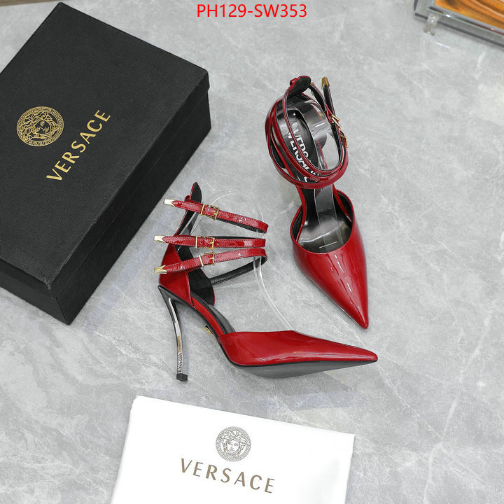 Women Shoes-Versace,high quality aaaaa replica , ID: SW353,$: 129USD