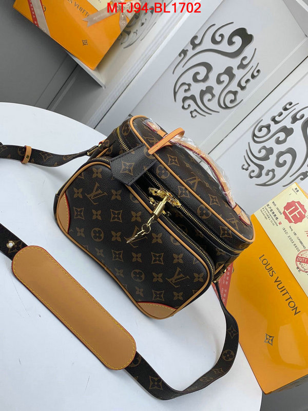 LV Bags(4A)-Vanity Bag-,replica 2023 perfect luxury ,ID: BL1702,$: 94USD