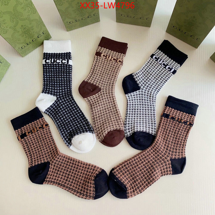 Sock-Gucci,china sale , ID: LW4796,$: 35USD