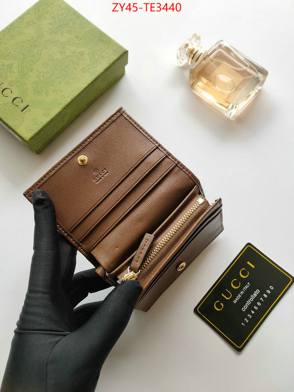 Gucci Bags(4A)-Wallet-,shop designer ,ID: TE3440,$: 45USD