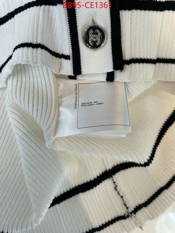 Clothing-Chanel,sale , ID: CE1361,$: 95USD